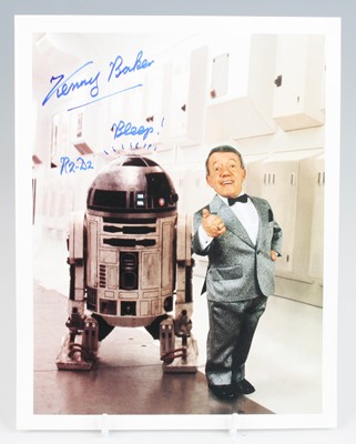 Lot 761 - Star Wars, a 25 x 20cm colour image of Kenny...