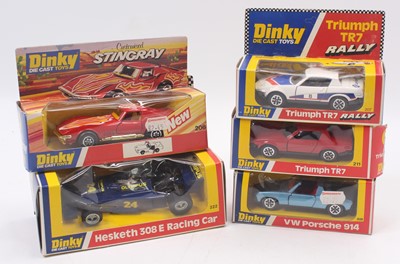 Lot 1457 - Dinky Toys group of 5 later release diecasts...