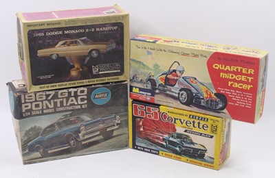 Lot 1008 - Airfix/Monogram and other group of 4 plastic...