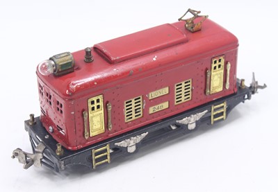 Lot 202 - Lionel 0-gauge 0-4-0 electric outline loco...