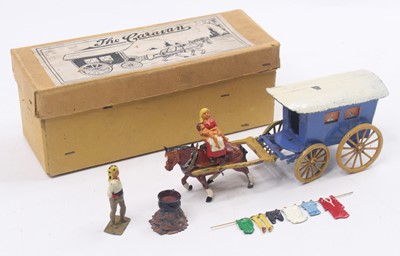 Lot 2154 - Charbens No.500 boxed Caravan Set, comprising...