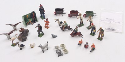 Lot 2099 - Collection of mixed lead hollowcast Britains...