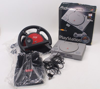 Lot 2006 - Sony PlayStation 1, boxed example, with one...