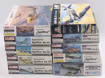 Lot 1020 - One tray containing ten various boxed AZ...