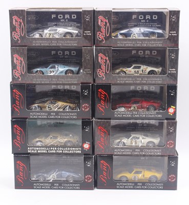 Lot 849 - Bang Models 1/43 scale high speed racing...