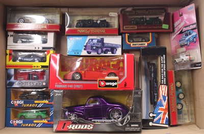 Lot 856 - Burago, Corgi Classics, Matchbox and other, a...