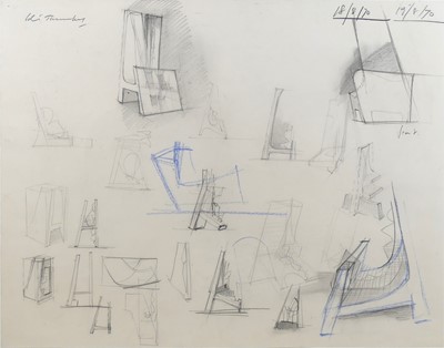 Lot 326 - Peter Thursby (1920-2011) - Study for...
