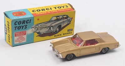 Lot 1149 - Corgi Toys No. 245 Buick Riviera comprising a...