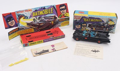 Lot 1154 - Corgi Toys No. 267 Batmobile comprising a...