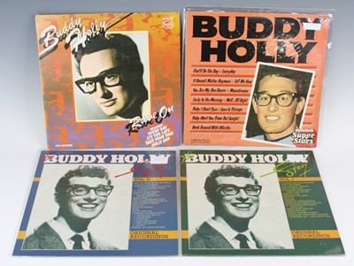 Lot 542 - Buddy Holly, a collection of LPs to include...