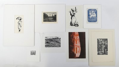 Lot 325 - Various artists, a collection of wood...