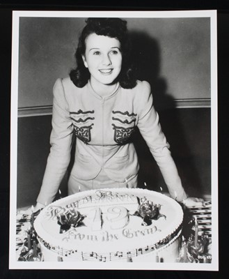 Lot 727 - Deanne Durbin (Edna Mae Durbin 1921-2013), a...
