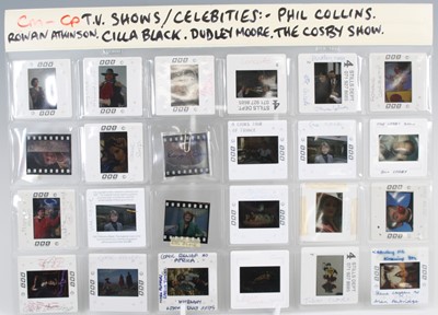 Lot 742 - A large collection television stills...