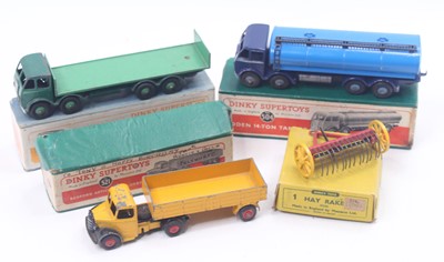 Lot 1463 - Dinky Toys group of 4 to include; No.503 Foden...