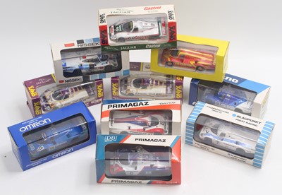 Lot 907 - 11 Onyx Model Cars, including a Porsche 962 C,...