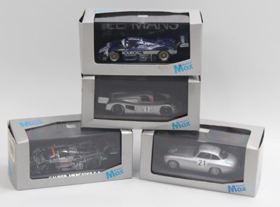 Lot 894 - Four 1:43 scale Max Models diecast cars,...