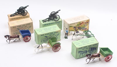 Lot 2135 - Britains Home Farm Series group of 4 farming...