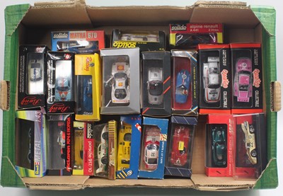 Lot 892 - One tray of mixed modern issue diecast mainly...