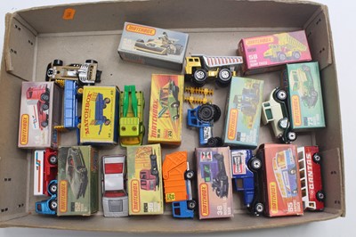 Lot 1563 - Matchbox Superfast a quantity of boxed to...