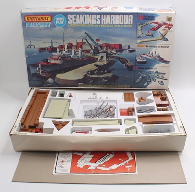 Lot 1558 - Matchbox No.PS3 Seakings Harbour Playset to...