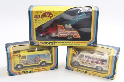 Lot 1216 - Corgi Toys group of 3 later release diecasts...