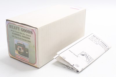 Lot 1011 - White metal unpainted, unstarted kit for a...