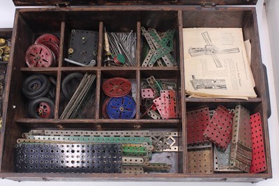 Lot 703 - A Quantity of Meccano parts, all housed in a...