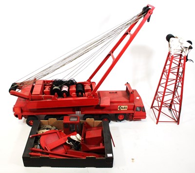 Lot 1990 - Large-scale wooden and plastic possibly...