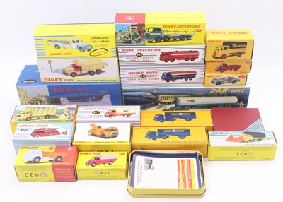 Lot 760 - Atlas Editions/Dan Toys group of 21 Dinky Toys...