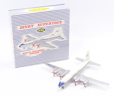 Lot 1344 - Dinky Toys 998 Bristol Britannia airliner, in...