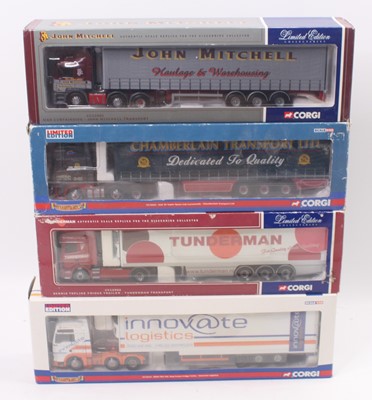 Lot 770 - Corgi limited edition 1/50 scale group of four...