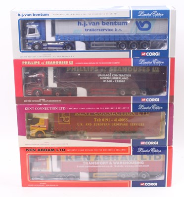 Lot 773 - Corgi limited edition 1/50 scale group of four...