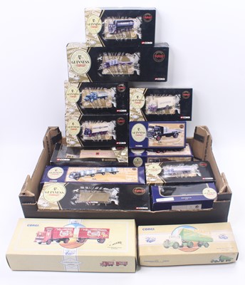 Lot 782 - Corgi Toys 1/50 scale Guinness and commercial...