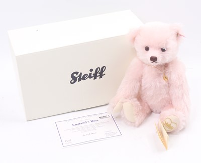 Lot 1845 - A Steiff England's Rose teddy bear inspired by...