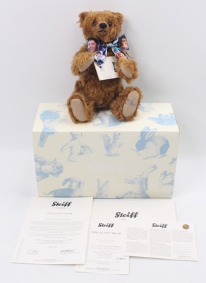 Lot 1860 - A Steiff The Elvis Bear, white tag No. 682162,...