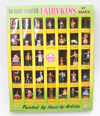 Lot 1989 - Marx Fairykins Nursery Rhyme Themed plastic...