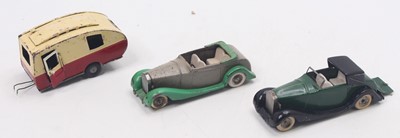 Lot 1943 - Tri-Ang Minic Tinplate and clockwork group of...