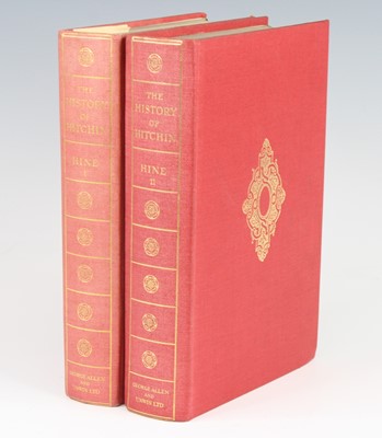Lot 1009 - Hine, Reginald Leslie: The History of Hitchin,...
