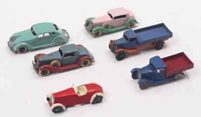 Lot 1538 - A collection of six various repainted or...