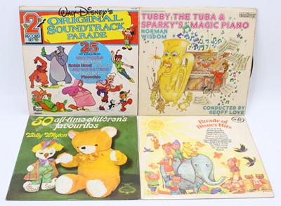 Lot 540 - A small collection of LPs mainly being film,...