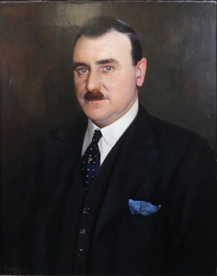 Lot 1301 - Charles Spencelayh (1865-1958) - Portrait of...
