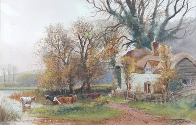Lot 1331 - Henry Charles Fox (1855-1929) - Cattle...