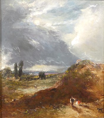 Lot 1341 - After John Constable (1776-1837) - Figures in...