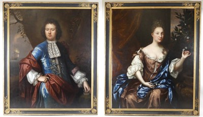 Lot 2212 - Johann Kerseboom (German act.1680-1708) - Pair;...