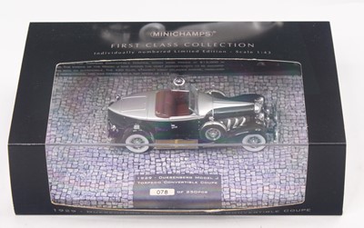 Lot 864 - A Minichamps First Class Collection 1/43 scale...