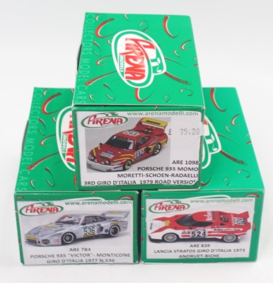 Lot 1002 - An Arena Models 1/43 scale resin racing car...