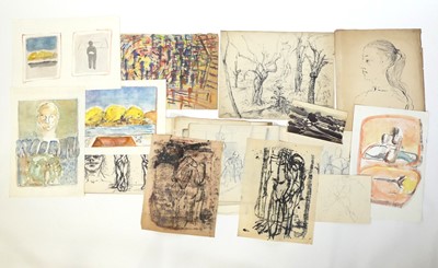 Lot 260 - Various artists - A collection of unframed...