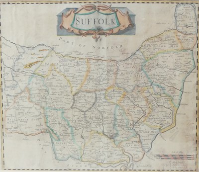 Lot 1283 - Robert Morden - a set of four 18th century...