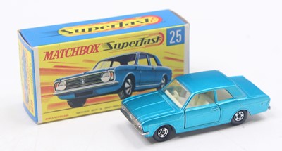 Lot 1546 - Matchbox Superfast No.25a Ford Cortina GT,...