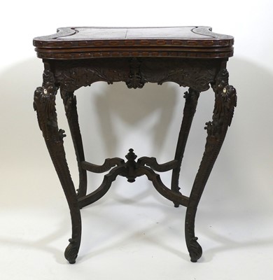 Lot 2195 - An early 20th century Chinese carved hardwood...